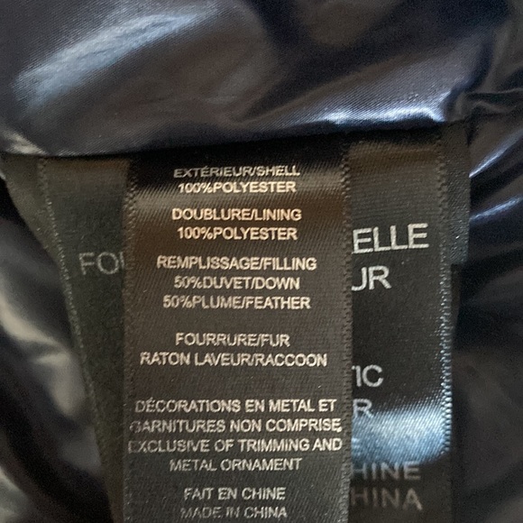 Atelier Noir Rudsak men’s down filled bomber jacket with hood. Dark navy. Size L - Picture 11 of 12